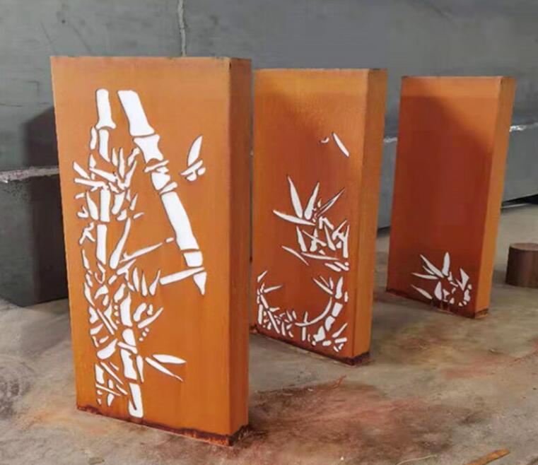 环县锈钢板灯箱